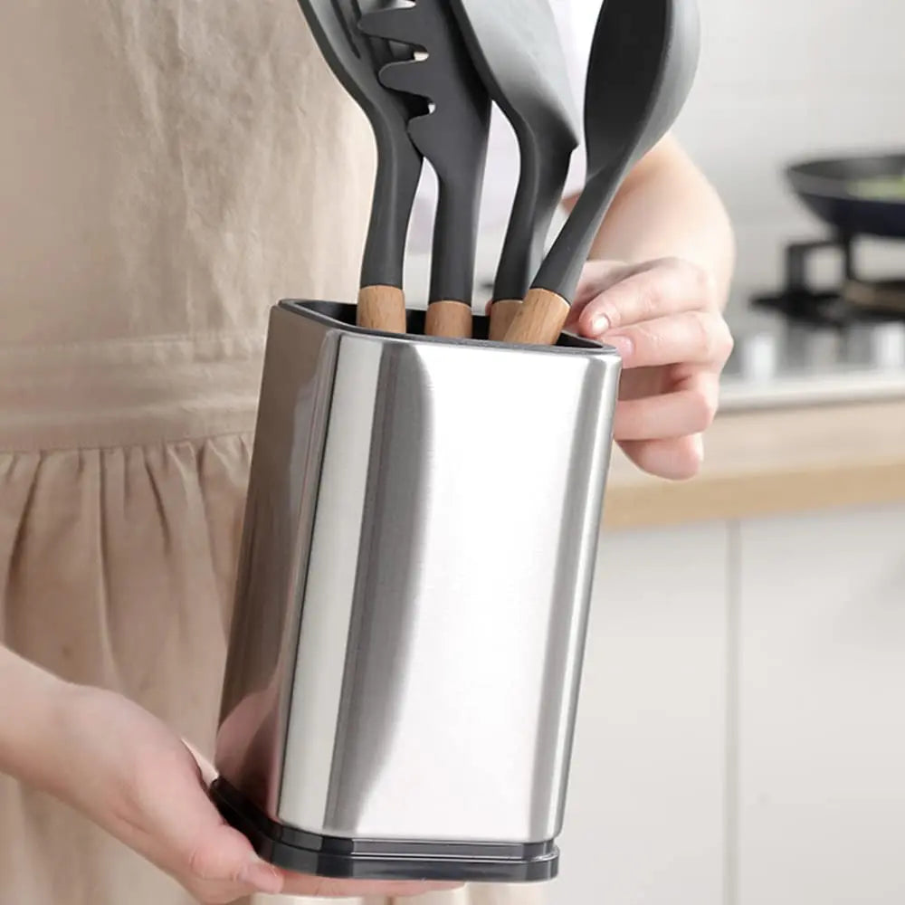 Large Countertop Utensil Holder Crock