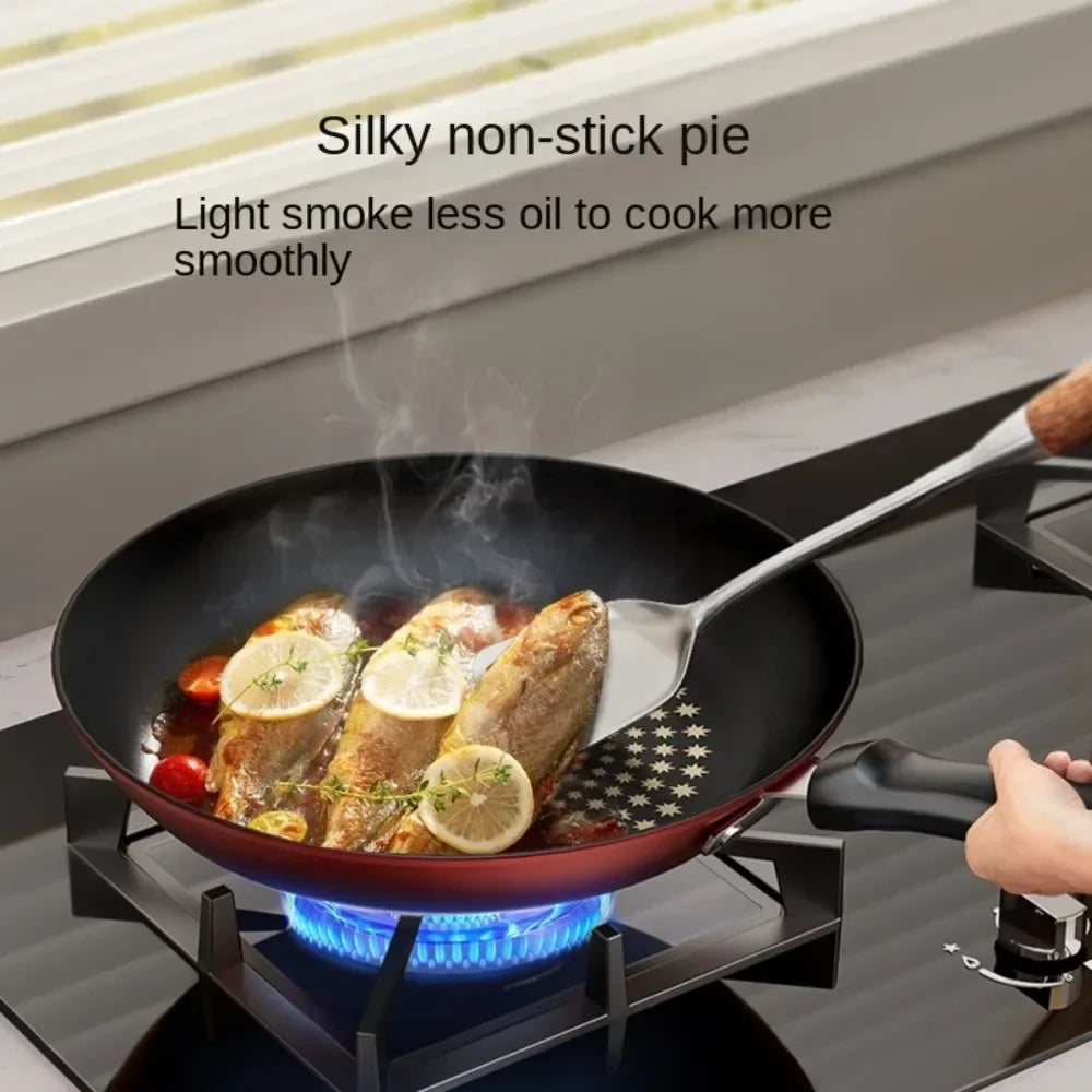 Diamond Non-Stick Frying Pan with Lid