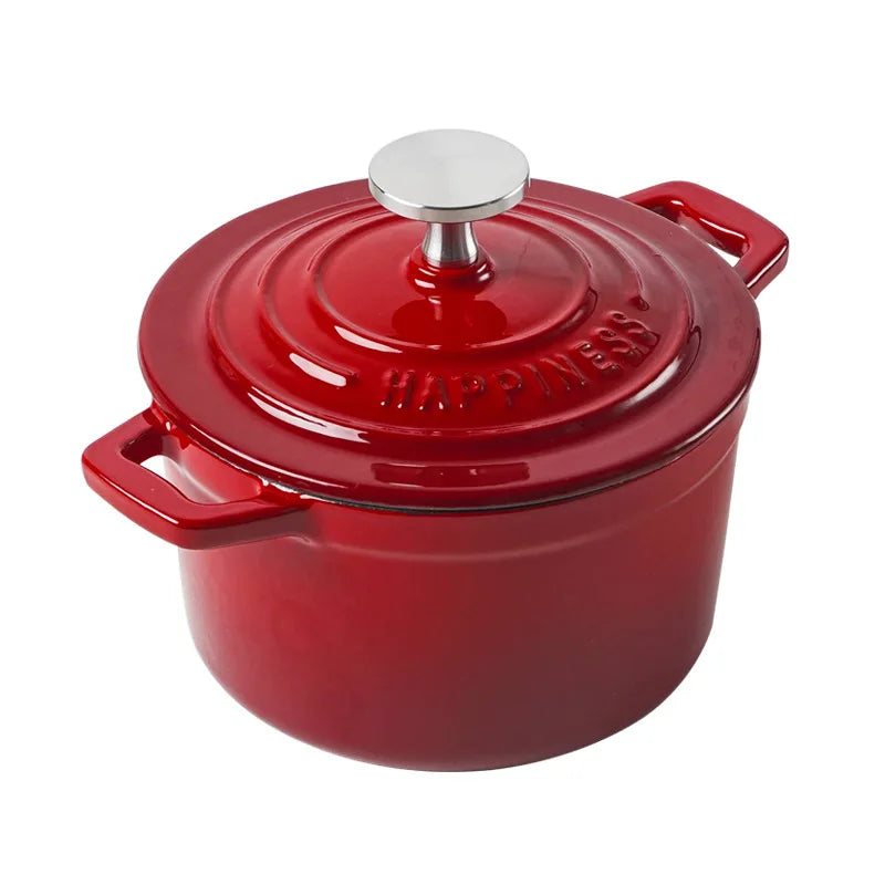Enamelled Mini Cast Iron Dutch Oven