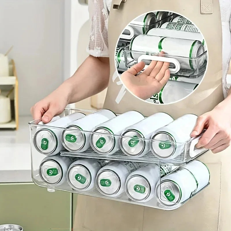 Stackable Fridge Can Dispenser