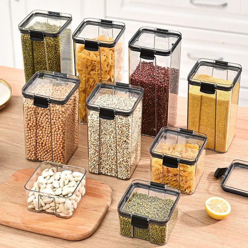 Sealed Grain & Seasoning Storage Jars