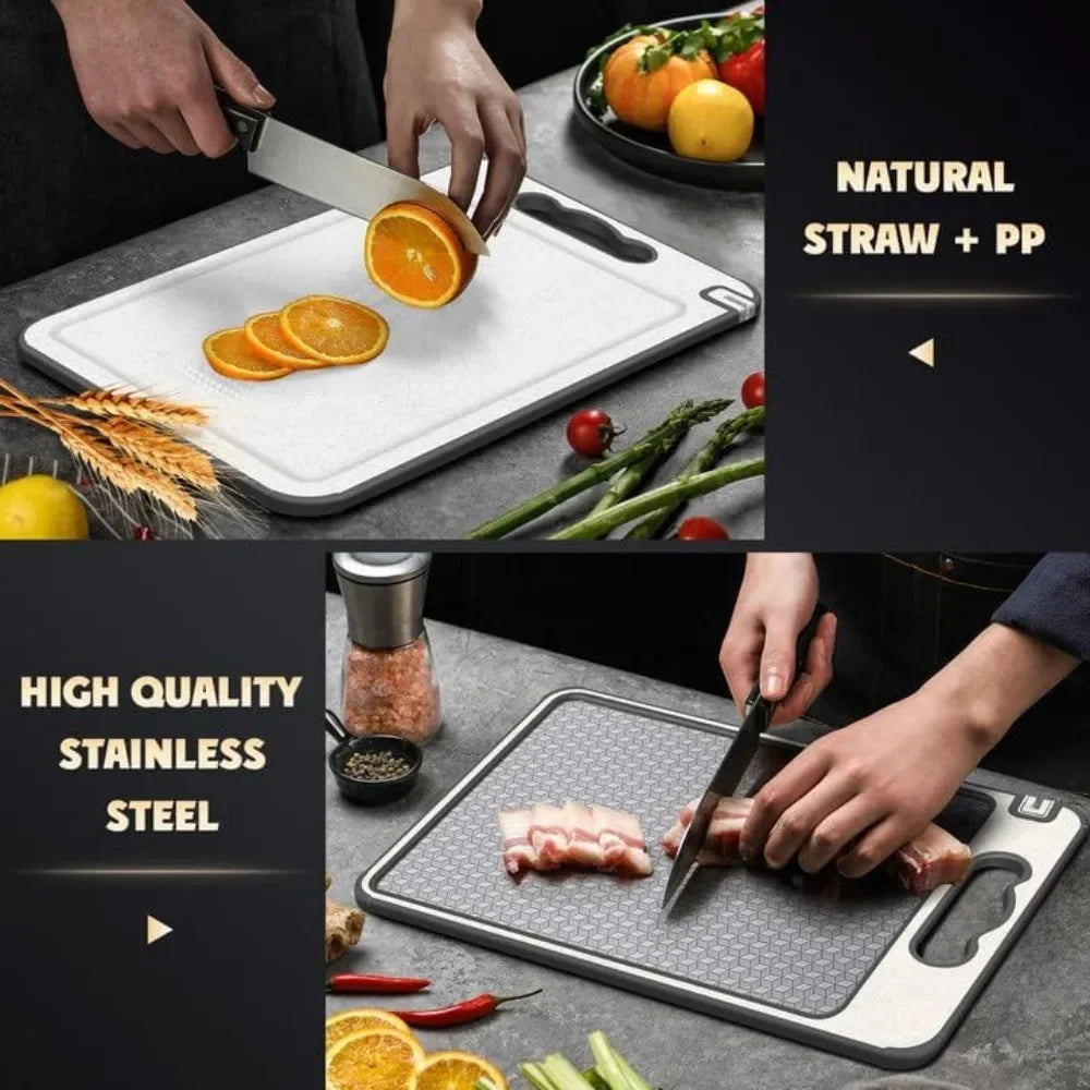 Stainless Steel Cutting Board, Non-Slip