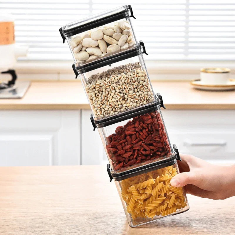 Sealed Grain & Seasoning Storage Jars