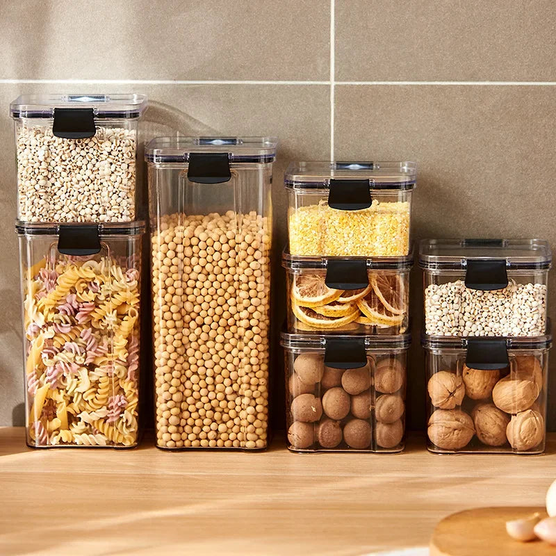 Sealed Grain & Seasoning Storage Jars