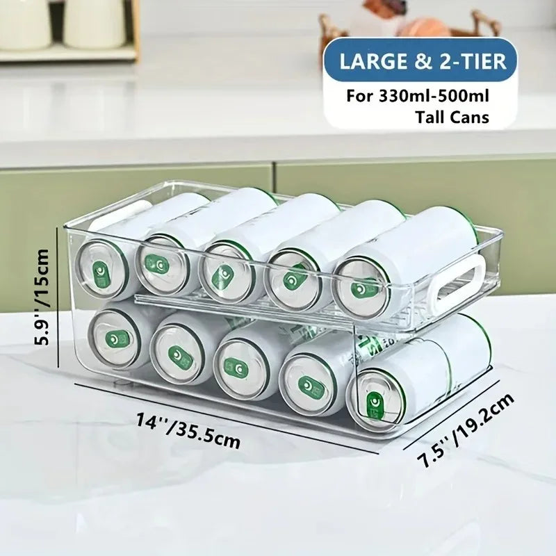 Stackable Fridge Can Dispenser