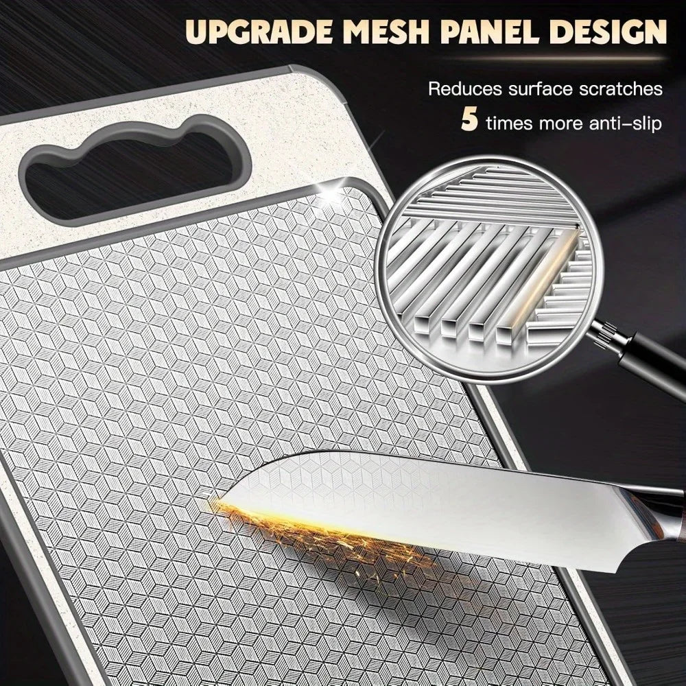 Stainless Steel Cutting Board, Non-Slip