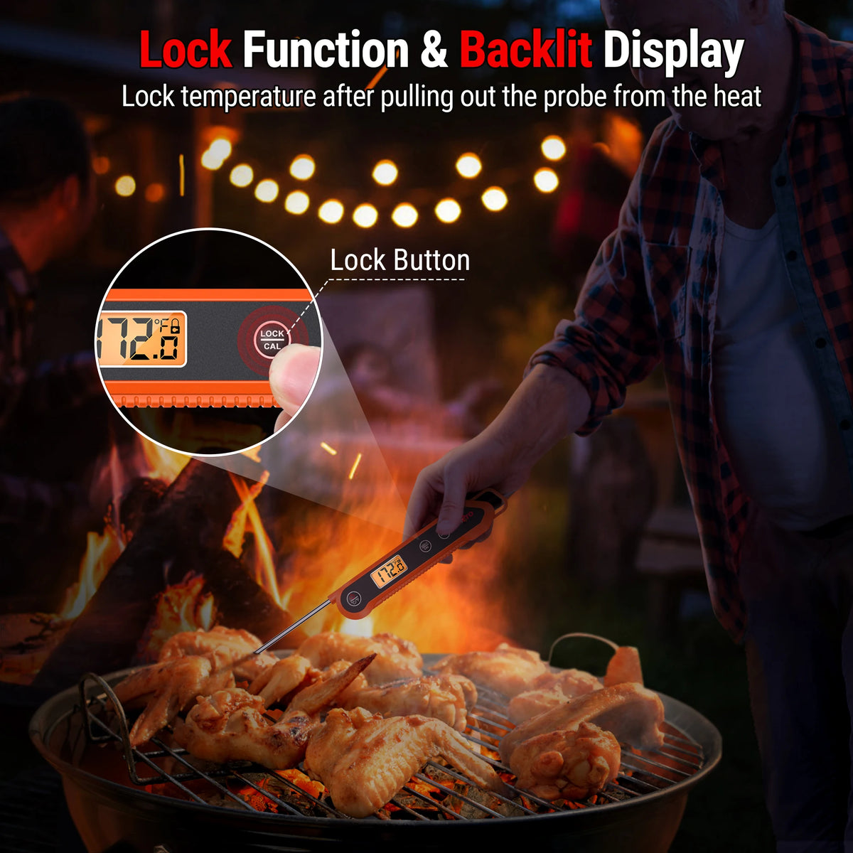 Digital Instant Read Meat Thermometer