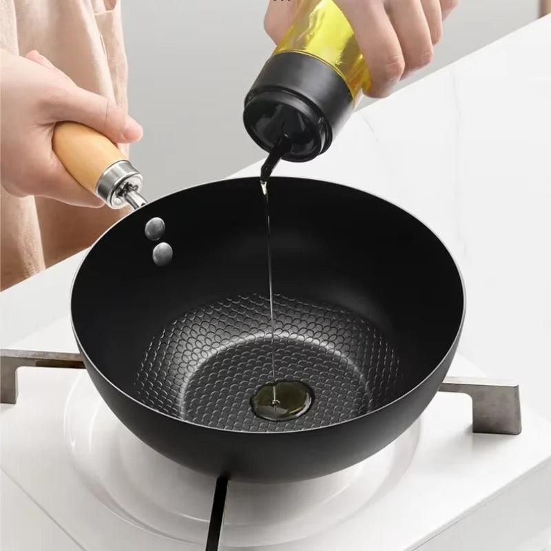 Cast Iron Wok, 20cm & 24cm