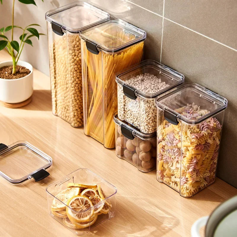 Sealed Grain & Seasoning Storage Jars
