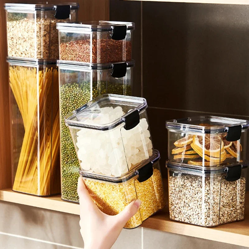 Sealed Grain & Seasoning Storage Jars