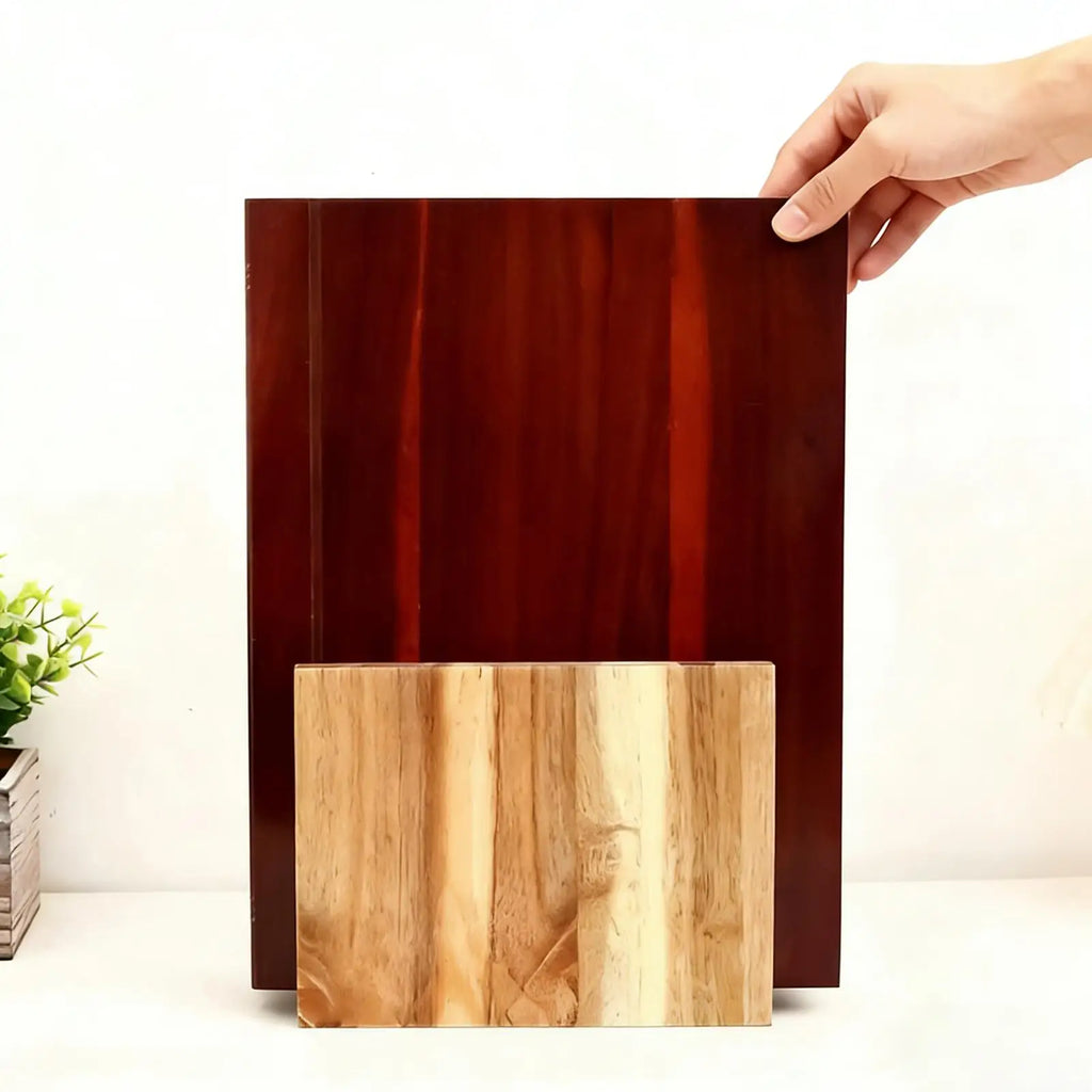 Book-Shaped Wooden Cutting Board Set