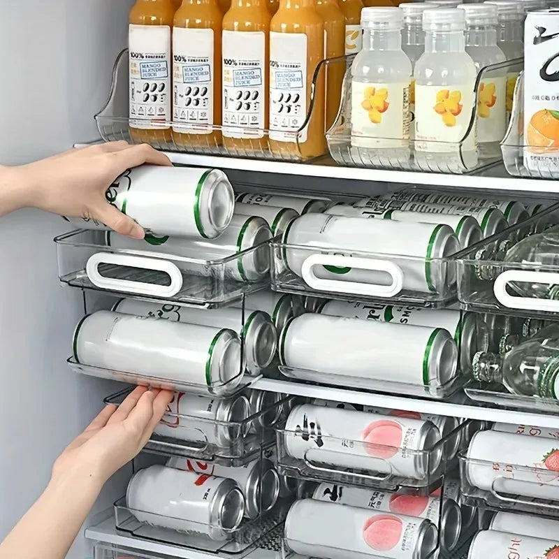 Stackable Fridge Can Dispenser